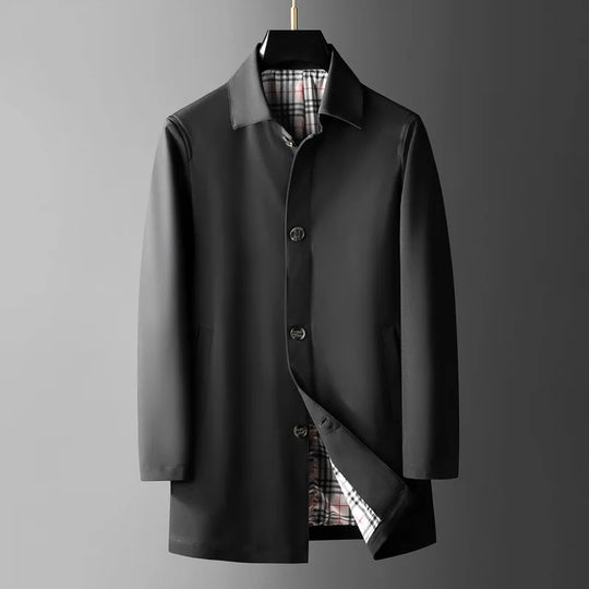 EB | Stilvolle Herrenjacke mit klassischem Futter