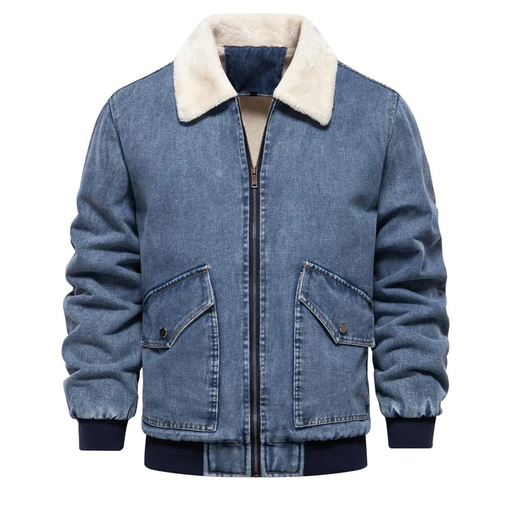 EB | Herren Jeansjacke warm gefüttert