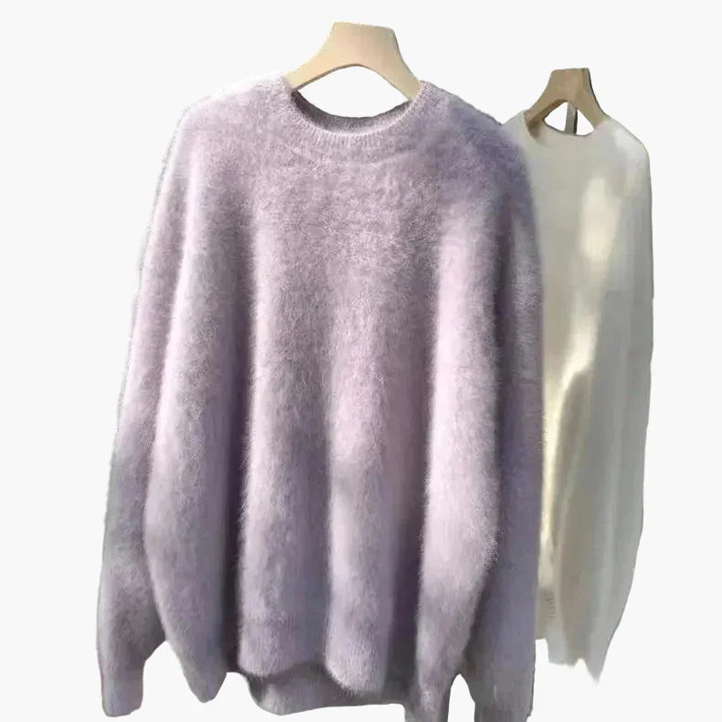 EB | Kuschelpullover Locker Geschnitten - Stilvoller Oversize Strick für Herbst & Winter