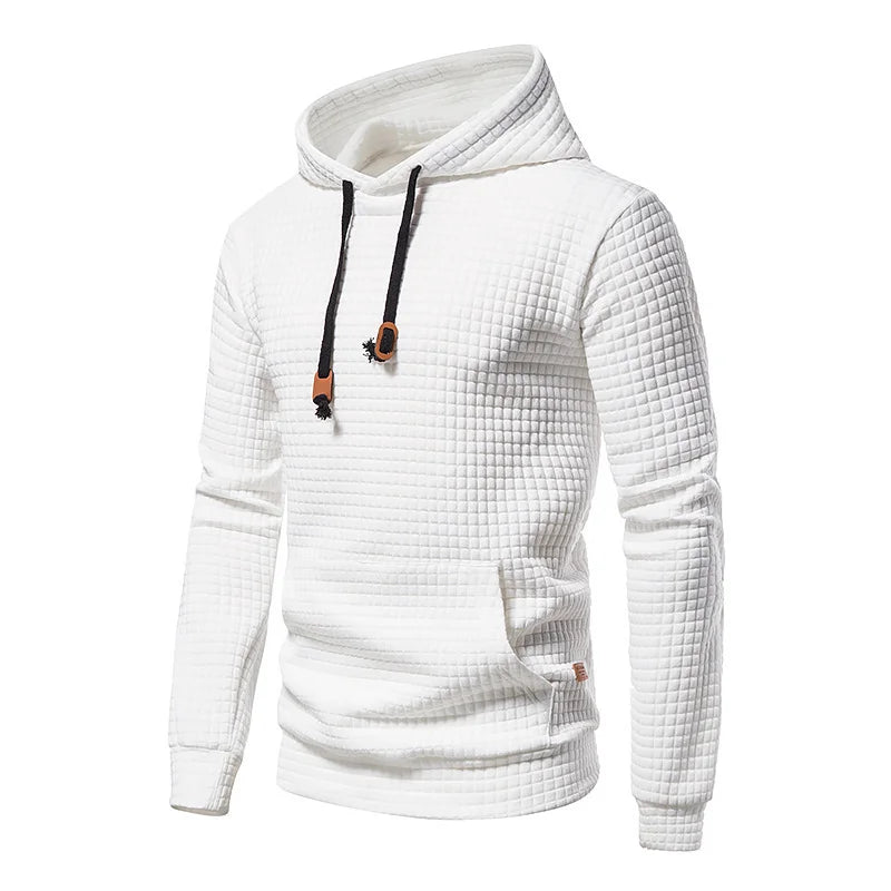 EB | Herren Kapuzenpullover - Sommer Hoodie für Herren mit Struktur & Stil