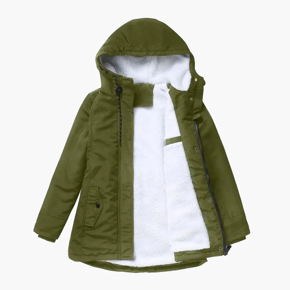 EB | Winterjacke mit Kapuze - Modische Freizeitjacke für Herbst und Winter