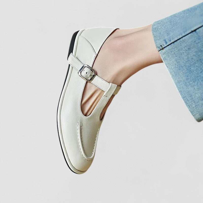 Orthopädische Mary Jane Schuhe mit niedrigem Absatz EB