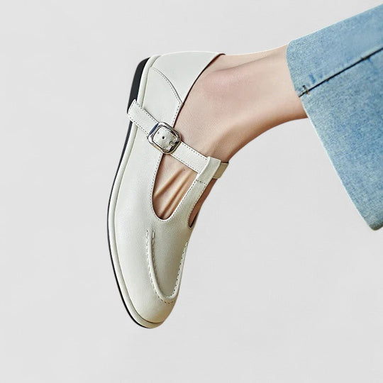 Orthopädische Mary Jane Schuhe mit niedrigem Absatz EB