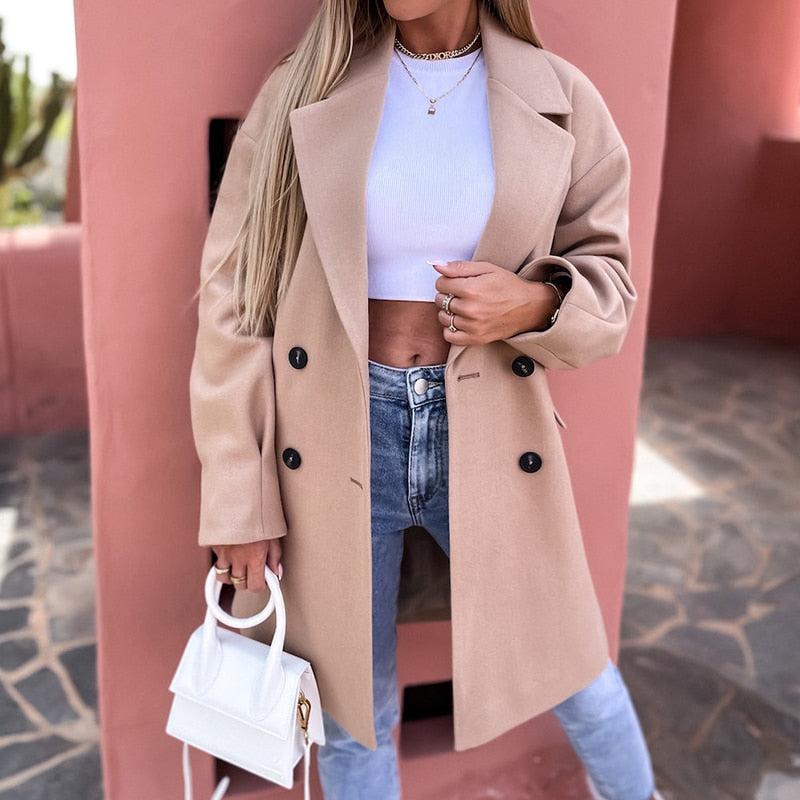 EB | Lange Winterjacke für Damen