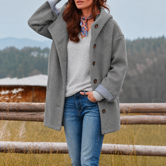 EB | Eleganter Dicker mantel Für Damen