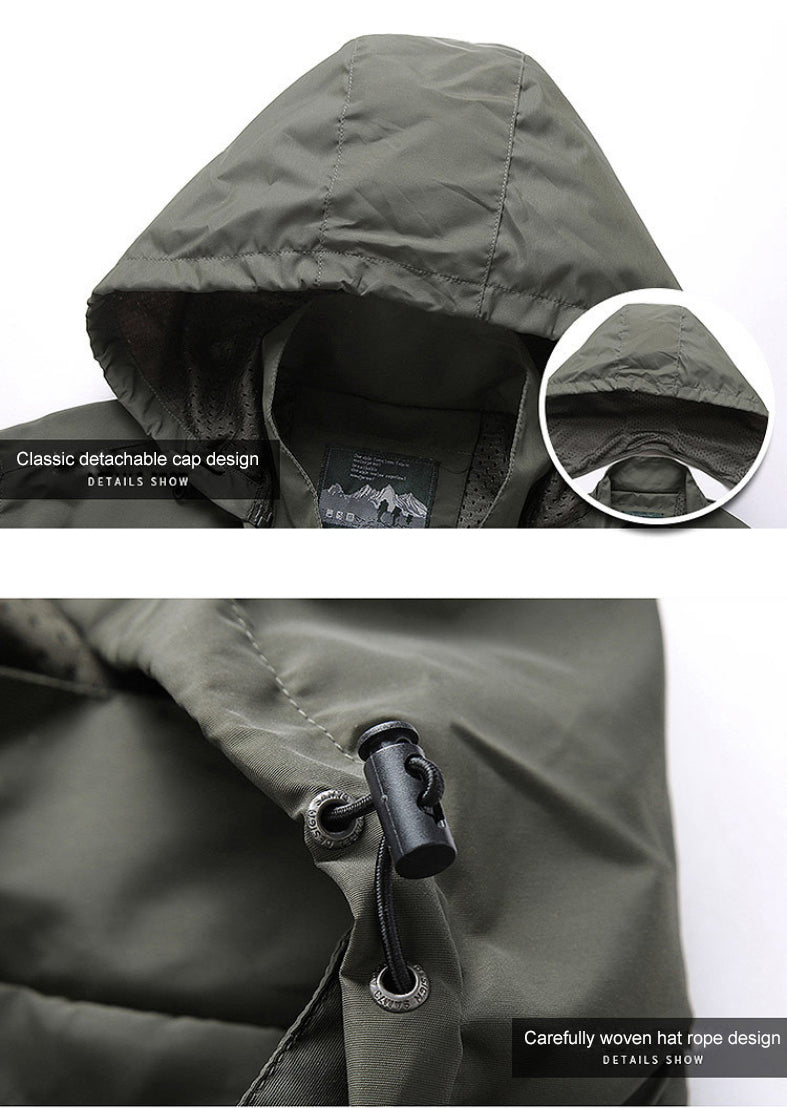 EB | Herren Kapuzen Freizeitjacke