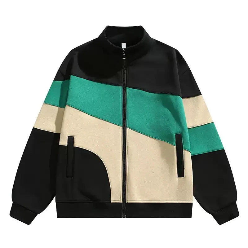 EB | Sportjacke mit Reißverschluss und Farbblockierung - Ardan