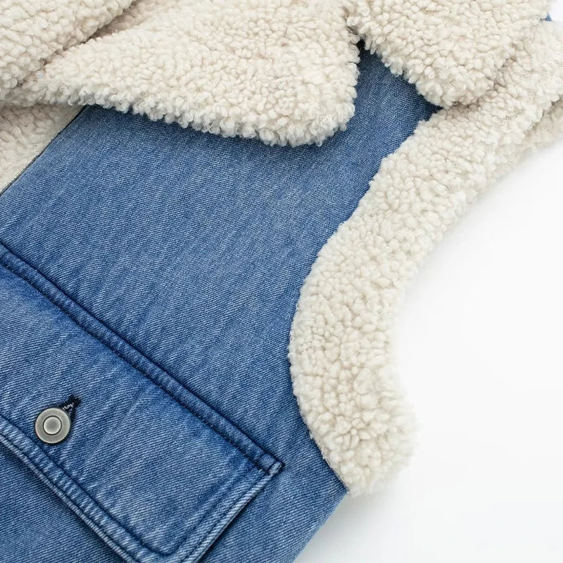 EB | Winter Jeansjacke Casual & Trendy