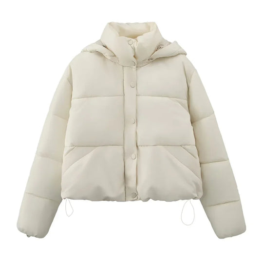 EB | Lässige Kurze Kapuzenjacke