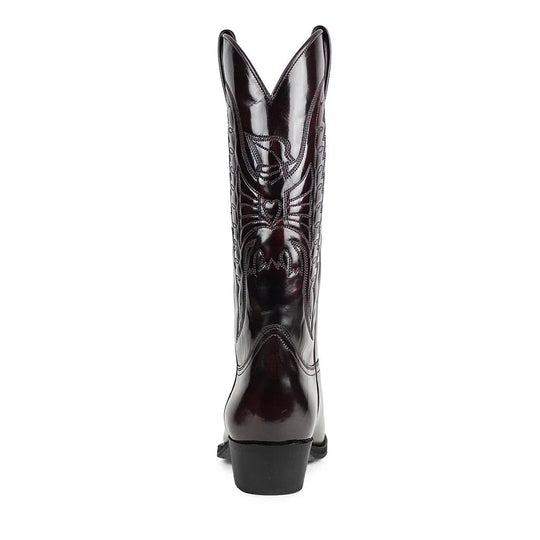 Klassische bestickte Cowboystiefel für zeitlosen Stil EB
