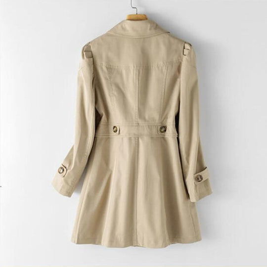 EB | Stilvoller Mittellanger Damen-Trenchcoat