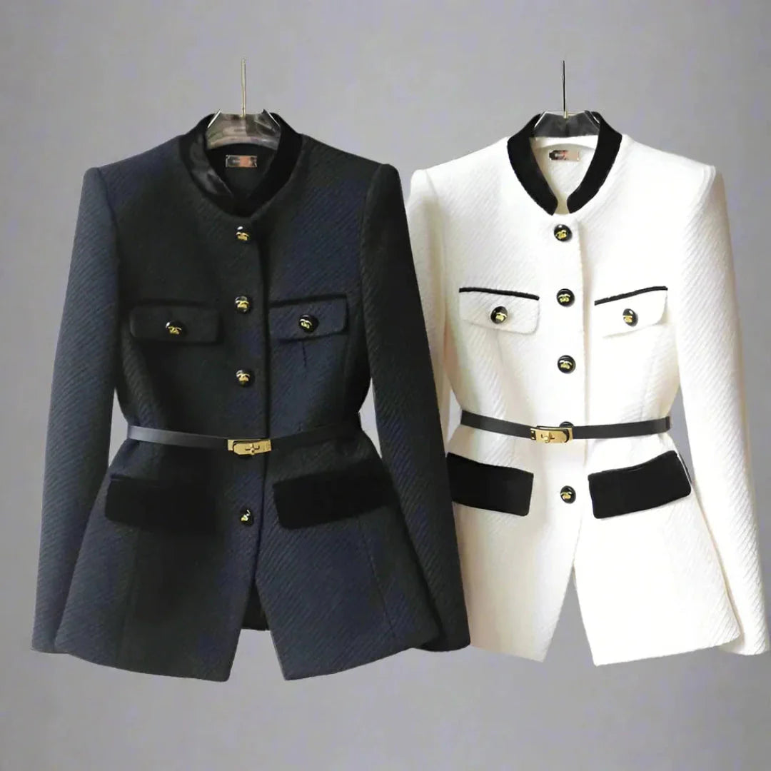 EB | Taillierter Blazer mit Gürteltaille