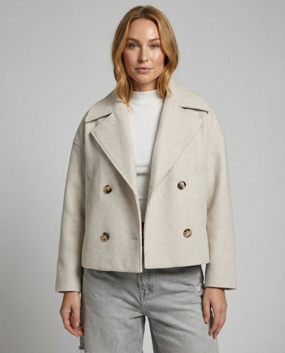 Kurz Doppelreiher Damenjacke | EB