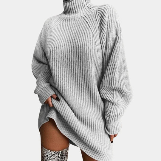 EB | Pullover - Damen Herbst Luxe Rollkragenpullover