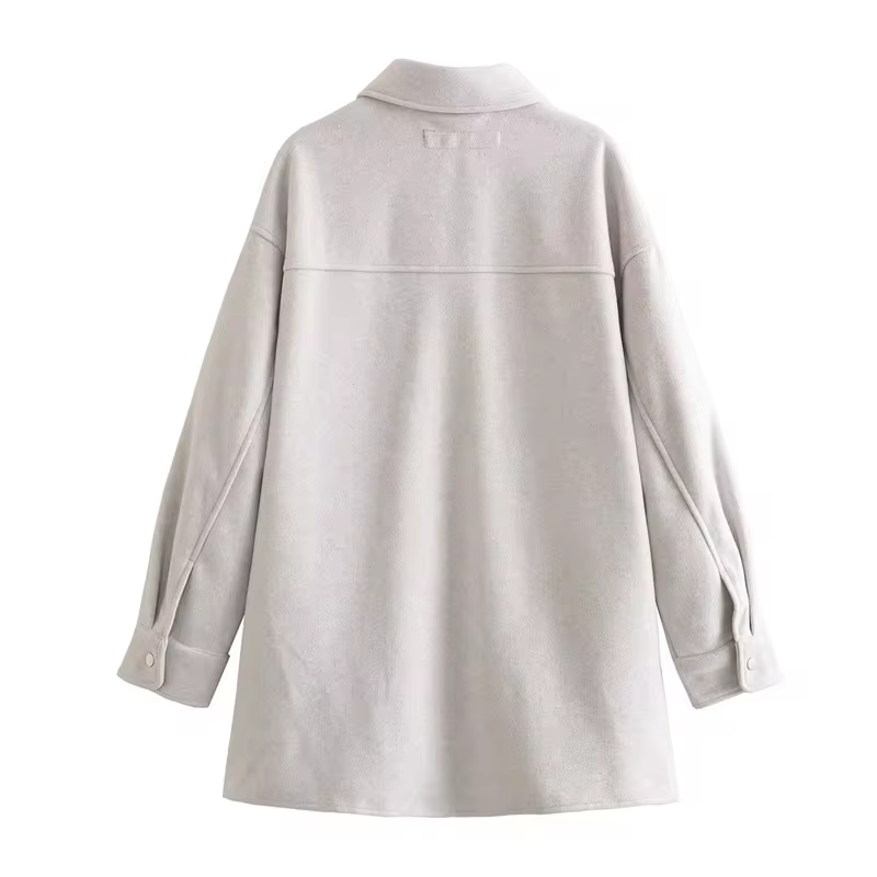 EB | Damen Wollhemdjacke