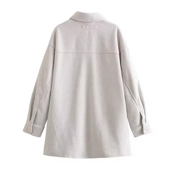 EB | Damen Wollhemdjacke