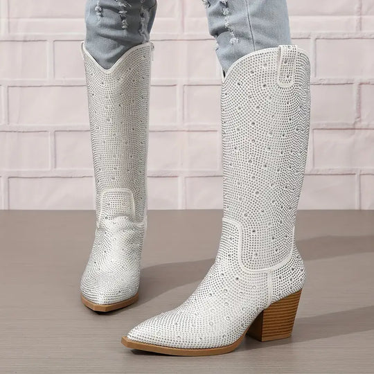 EB | Glitzernde Cowboy-Stiefel