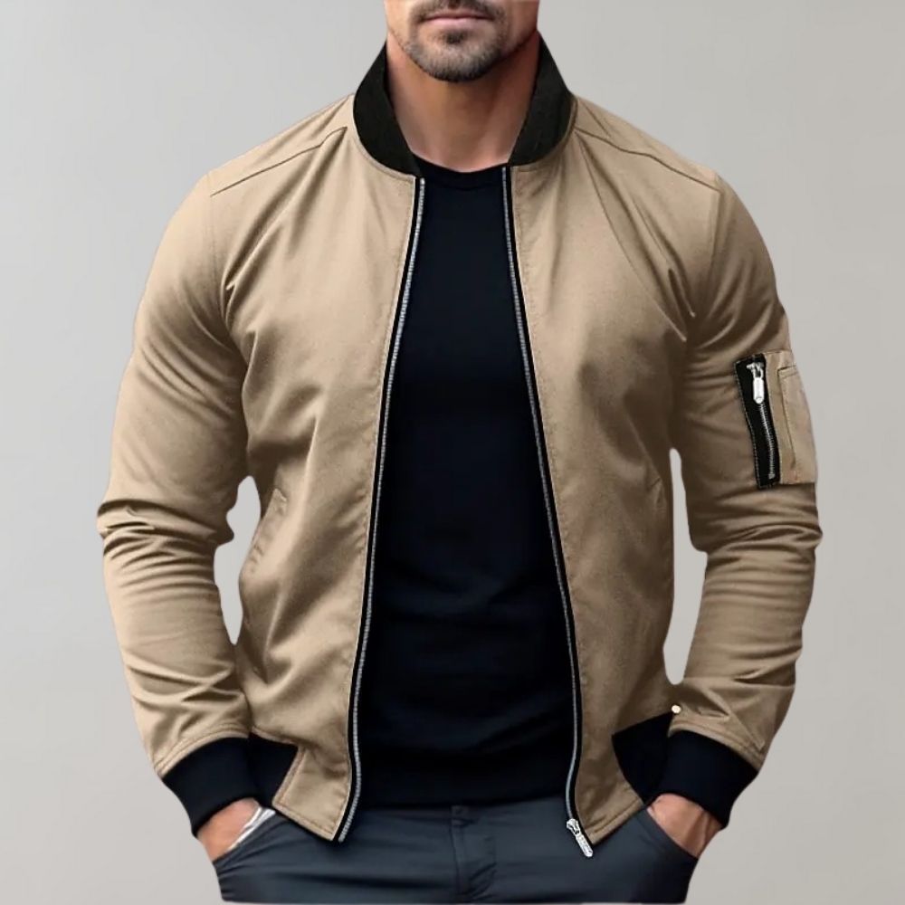 EB | Herren Zip-Up Bomberjacke