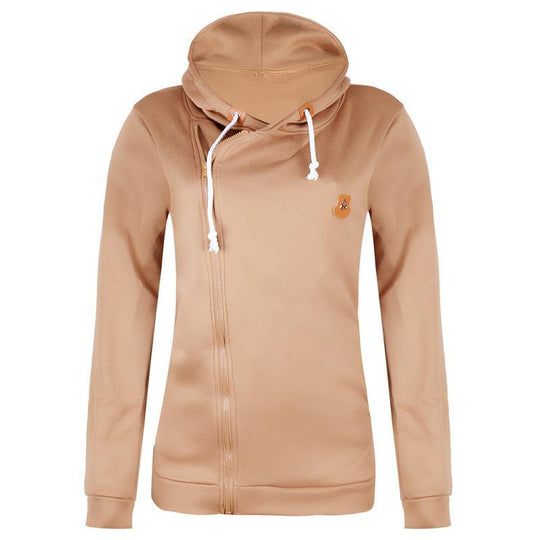 EB | Größe Reißverschluss Taschen mit Kordelzug Hoodie