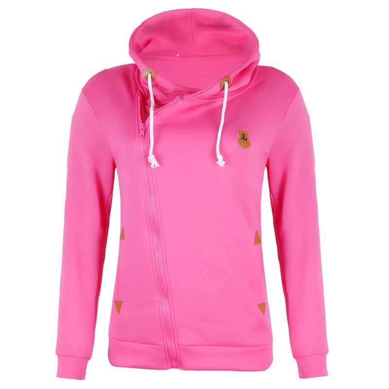 EB | Größe Reißverschluss Taschen mit Kordelzug Hoodie