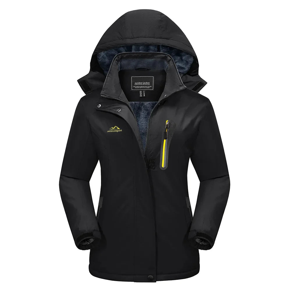 EB | Elegante Winterjacke Mit Kapuze