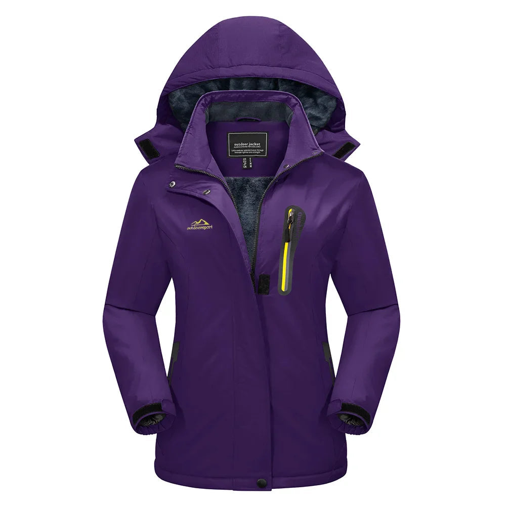 EB | Elegante Winterjacke Mit Kapuze