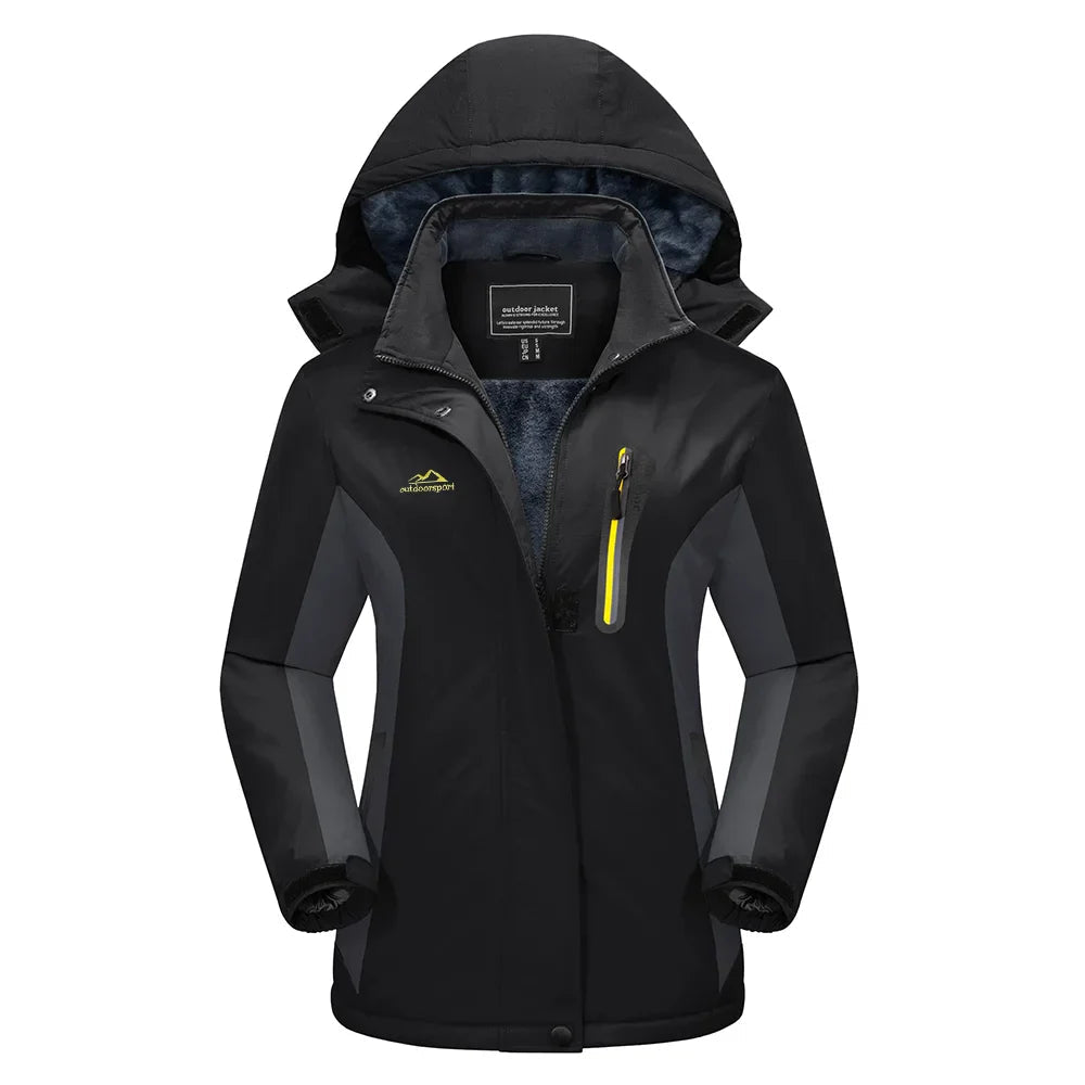 EB | Elegante Winterjacke Mit Kapuze