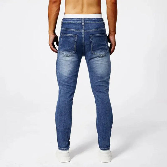 EB | Fit Moto Jeans Aus Premium Stretch-Denim mit Panel-Nähten