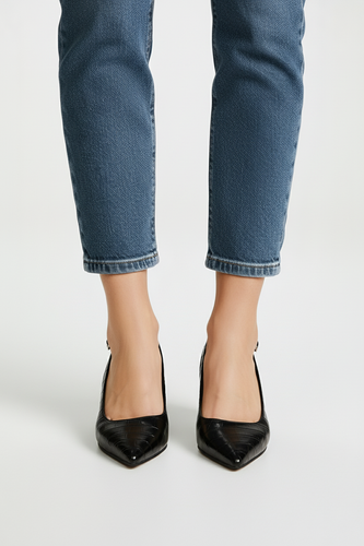 Slingback-Pumps mit Blockabsatz - Annika EB
