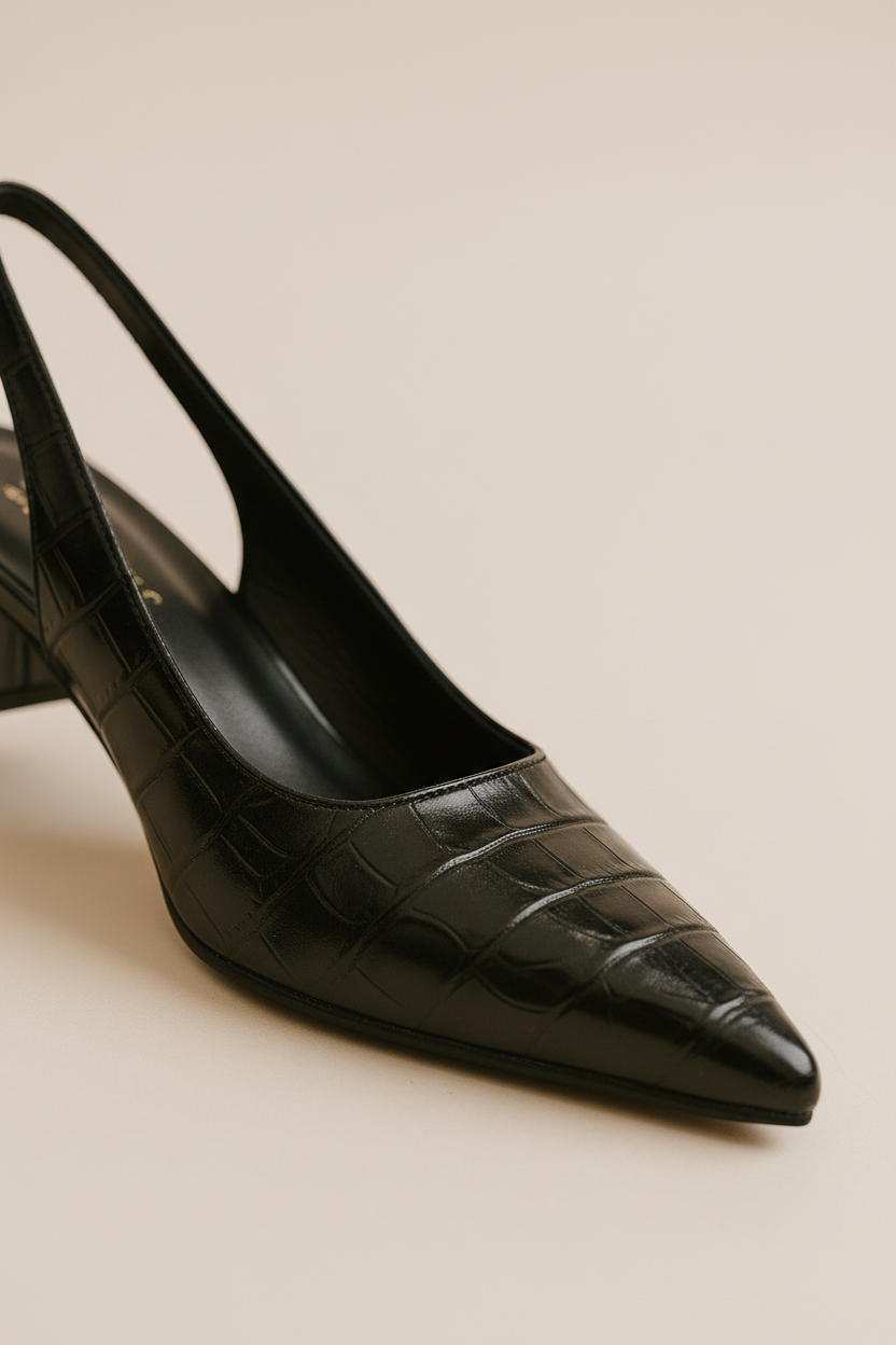 Slingback-Pumps mit Blockabsatz - Annika EB