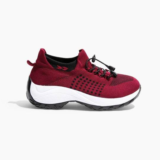 Slip-On Sneakers - Orthopädisch - Luftpolster - Sneakers mit dicker Sohle - Damen Turnschuhe EB