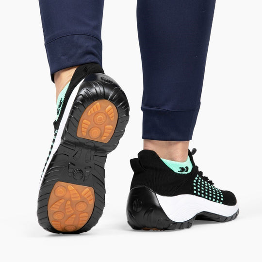 Slip-On Sneakers - Orthopädisch - Luftpolster - Sneakers mit dicker Sohle - Damen Turnschuhe EB