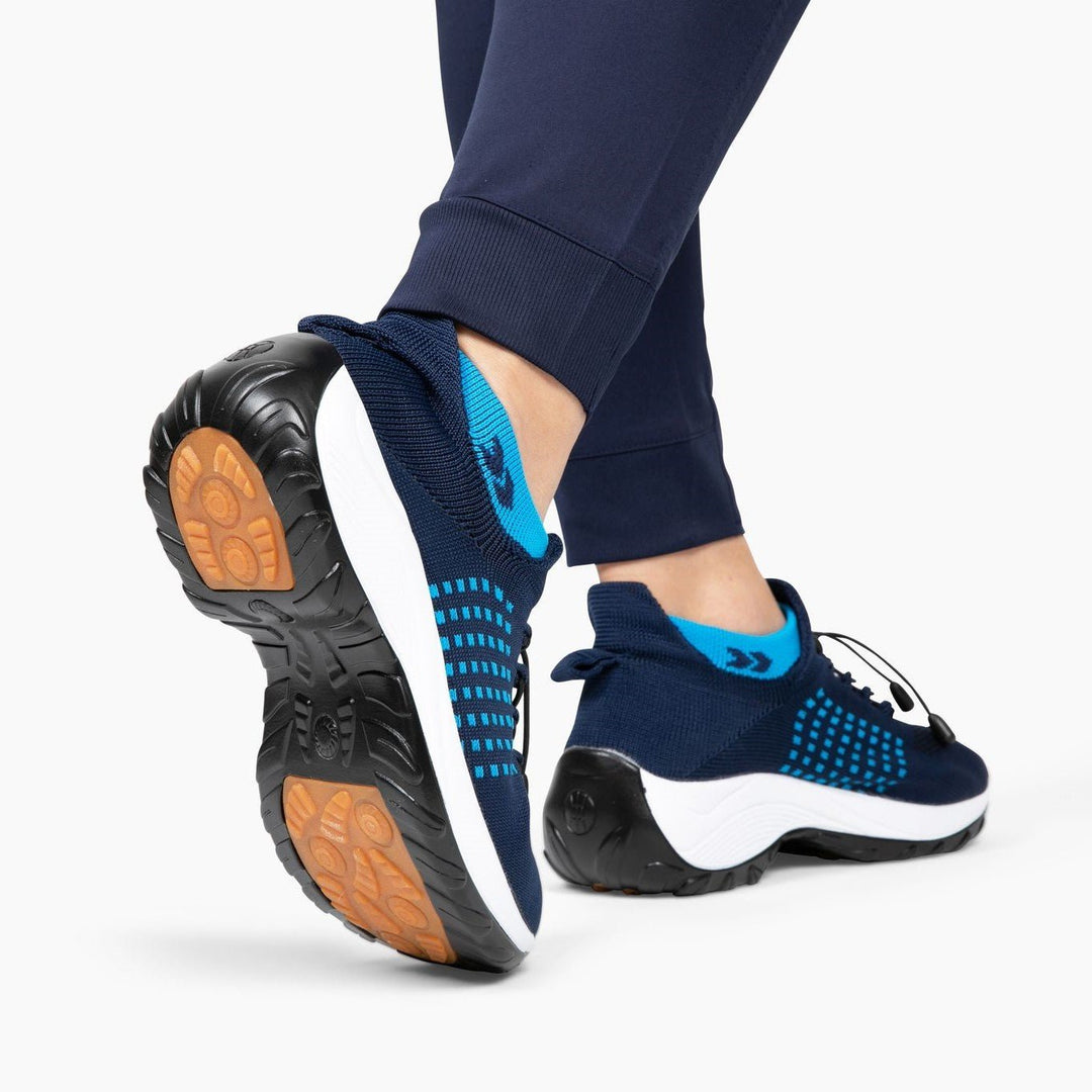 Slip-On Sneakers - Orthopädisch - Luftpolster - Sneakers mit dicker Sohle - Damen Turnschuhe EB
