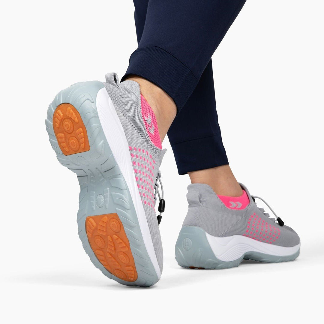 Slip-On Sneakers - Orthopädisch - Luftpolster - Sneakers mit dicker Sohle - Damen Turnschuhe EB