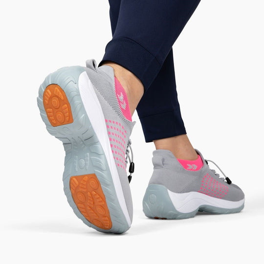 Slip-On Sneakers - Orthopädisch - Luftpolster - Sneakers mit dicker Sohle - Damen Turnschuhe EB