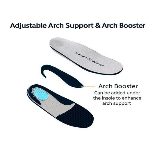 Slip-On Sneakers - Orthopädisch - Luftpolster - Sneakers mit dicker Sohle - Damen Turnschuhe EB