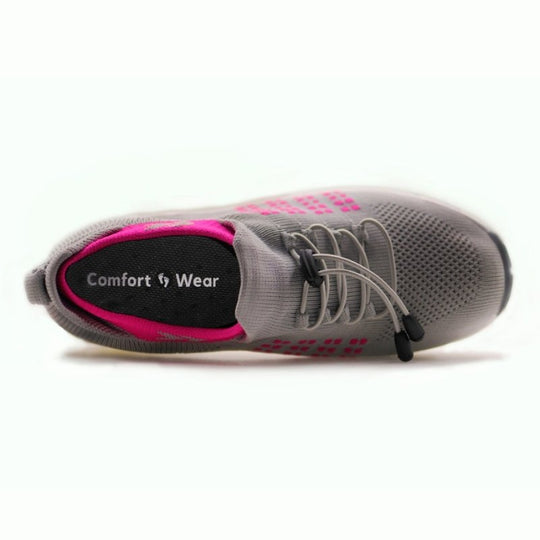 Slip-On Sneakers - Orthopädisch - Luftpolster - Sneakers mit dicker Sohle - Damen Turnschuhe EB