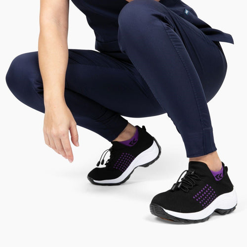 Slip-On Sneakers - Orthopädisch - Luftpolster - Sneakers mit dicker Sohle - Damen Turnschuhe EB