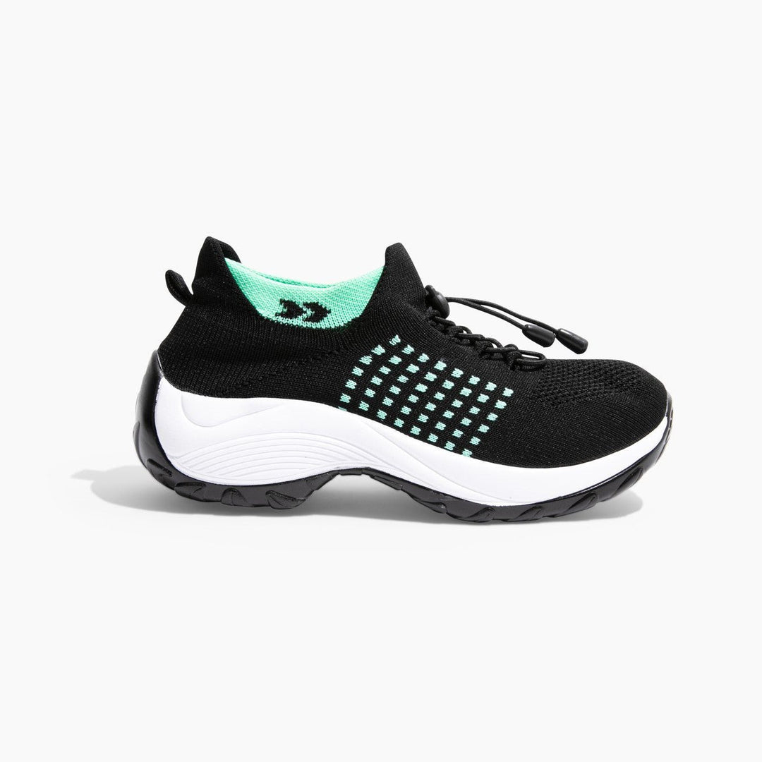 Slip-On Sneakers - Orthopädisch - Luftpolster - Sneakers mit dicker Sohle - Damen Turnschuhe EB