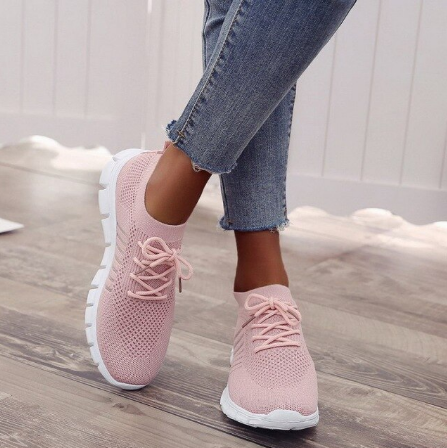 Slip-On Sneakers | Orthopädisch | Gehen | Mesh Sneakers | Damen Trainer EB