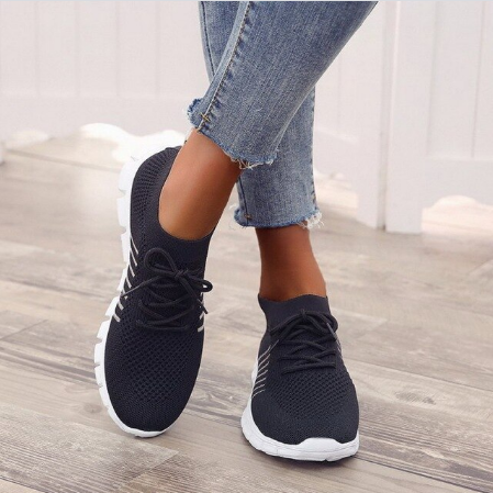 Slip-On Sneakers | Orthopädisch | Gehen | Mesh Sneakers | Damen Trainer EB