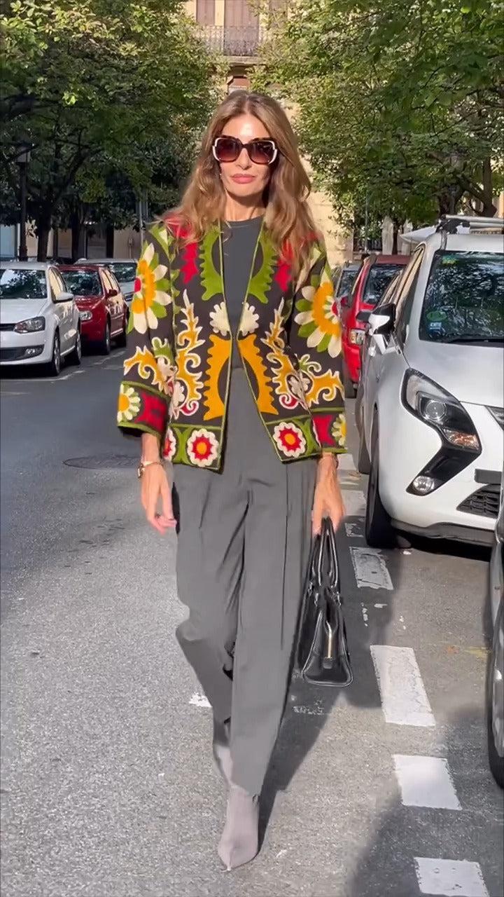 EB | Elegante Multistil 3/4 Ärmel Oberbekleidung