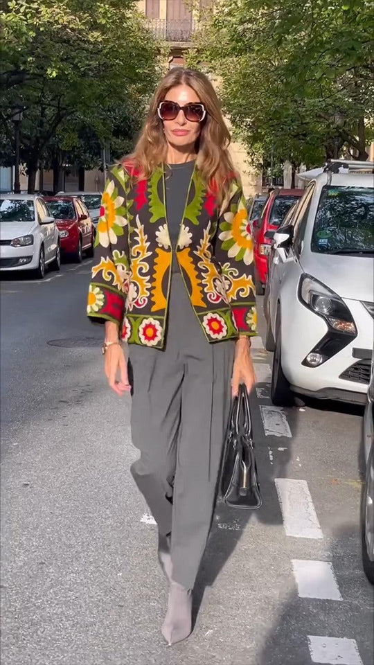 EB | Elegante Multistil 3/4 Ärmel Oberbekleidung