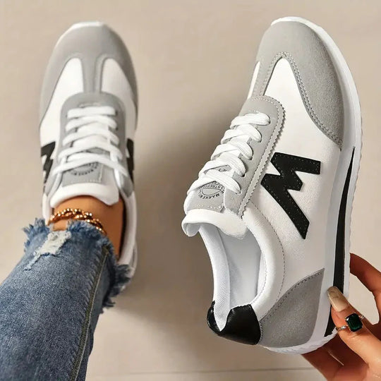 Sneaker - Schnürschuhe - Low Top - Damensneaker - Freizeitschuhe EB
