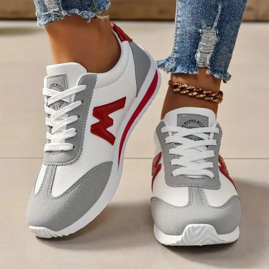 Sneaker - Schnürschuhe - Low Top - Damensneaker - Freizeitschuhe EB
