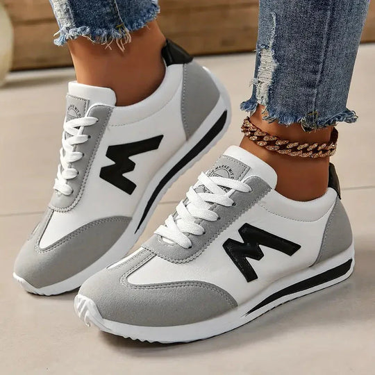 Sneaker - Schnürschuhe - Low Top - Damensneaker - Freizeitschuhe EB