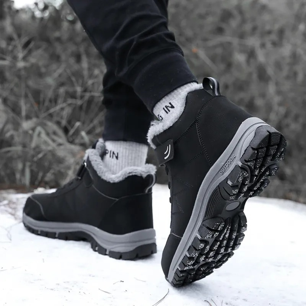 Schneestiefel - Mit Fellfutter - Outdoor - Wanderschuhe Damen Winterstiefel EB