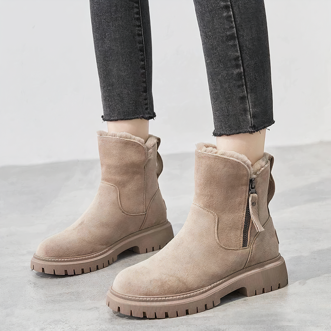 EB | Knöchelhoch Schnee Stiefel mit Fellfutter