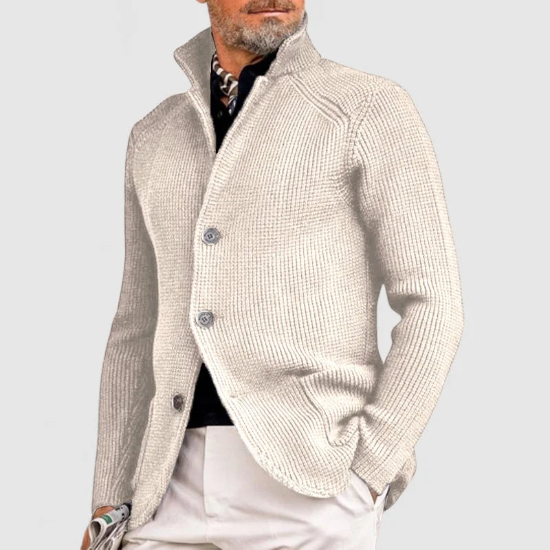 EB | Strickstylische Wetterfeste Herrenjacke mit Klassischer Passform