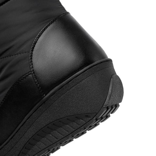 EB | Damen knielange Winterstiefel mit warmem Futter aus Fell
